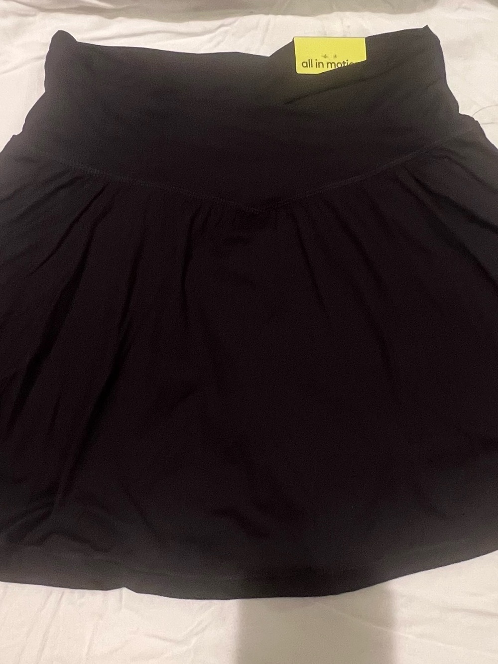 all in motion Black Circle Skater Skirt - Flared Active A-Line